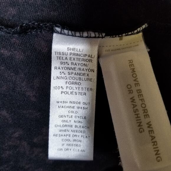 LOFT Petite Petaled Long Sleeve Wrap Dress XXSP - Picture 6 of 7